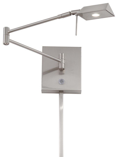 George Kovacs P4318-077 1 Lt Led Swing Arm Wall Lamp - Contemporary - Swing Arm Wall Lamps - by ...